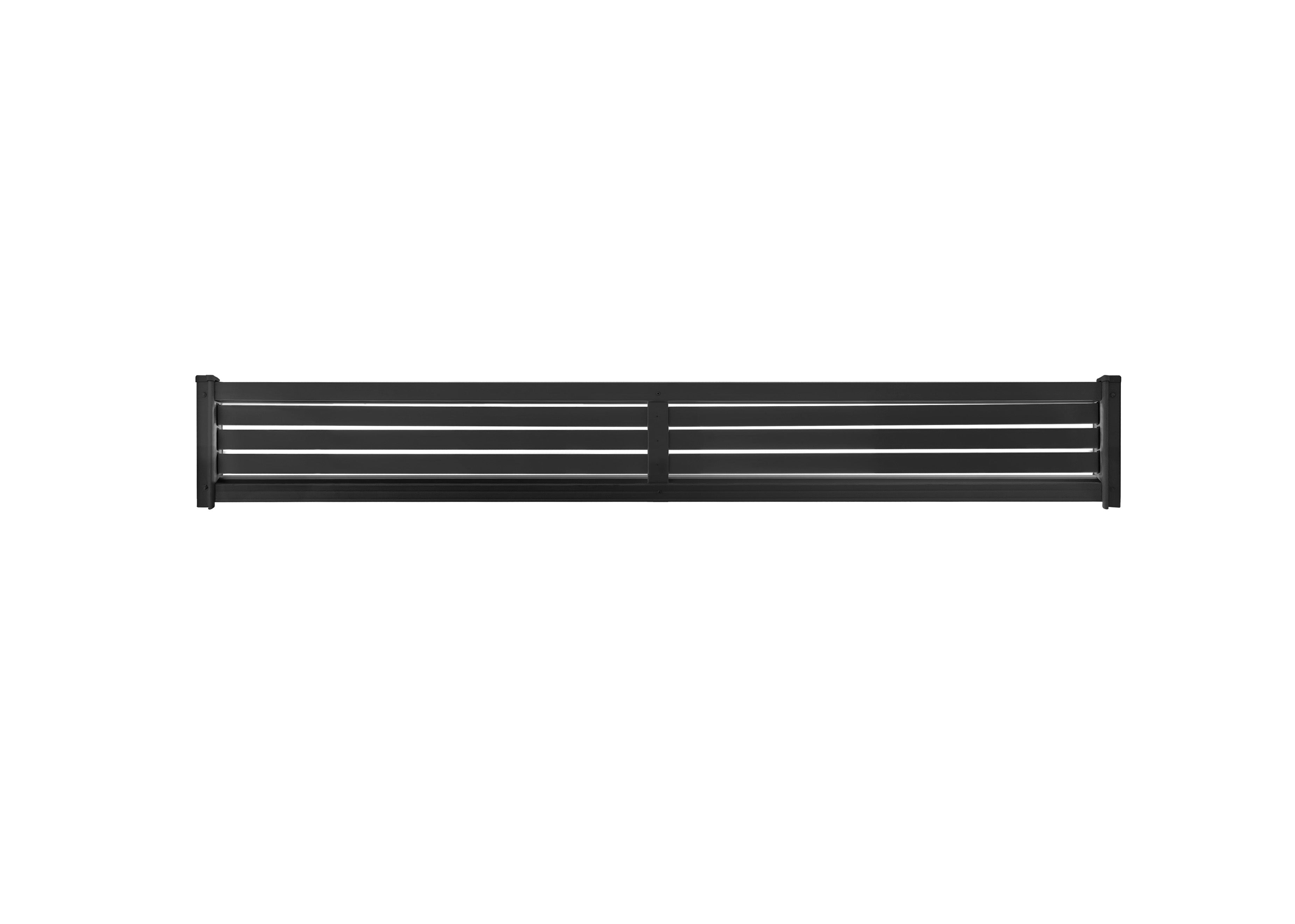 247H High Clik'n'Fit COLORBOND Slat Fence Extension in  9mm Gap