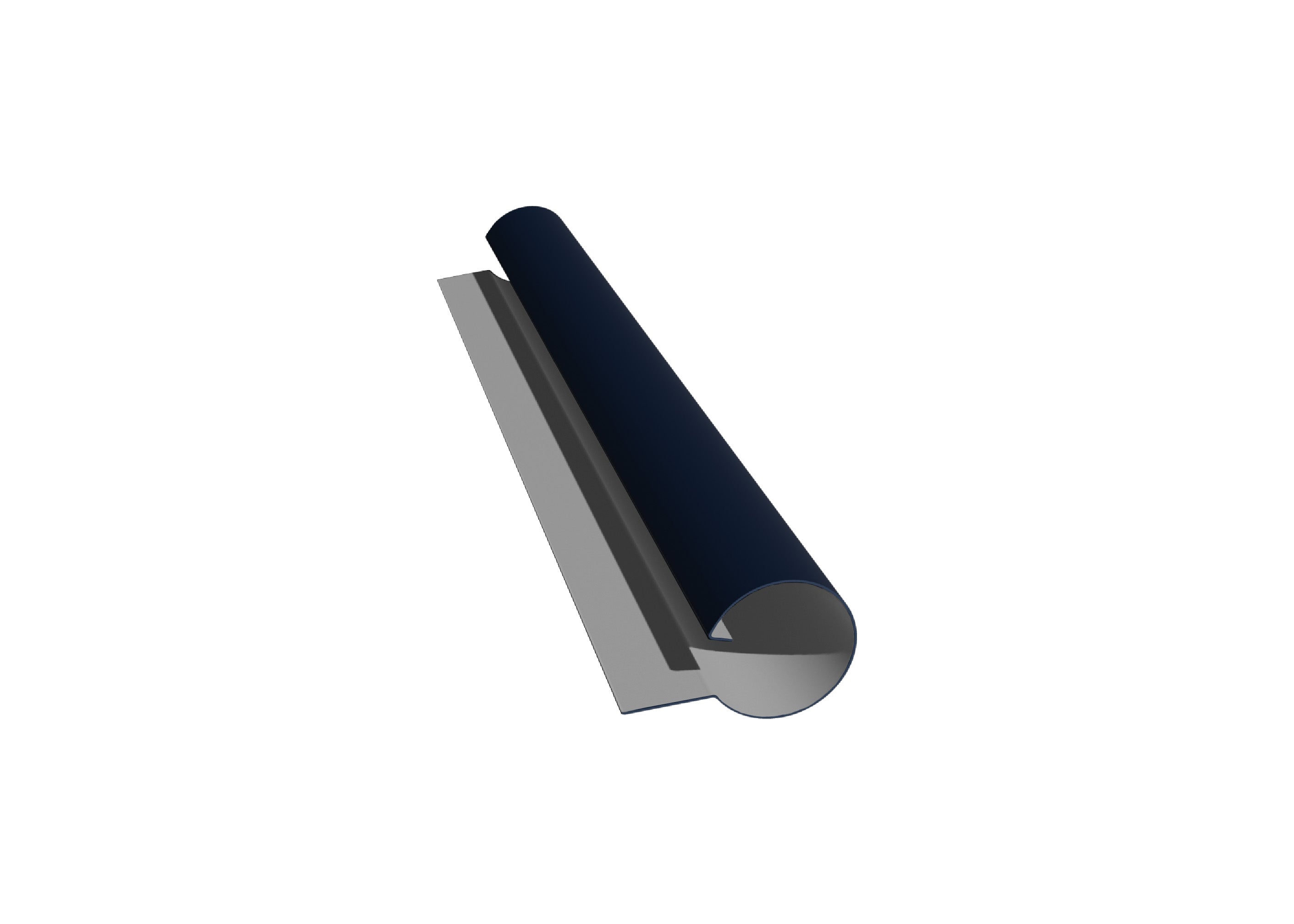 Gable Roll for COLORBOND Window Hood in Deep Ocean