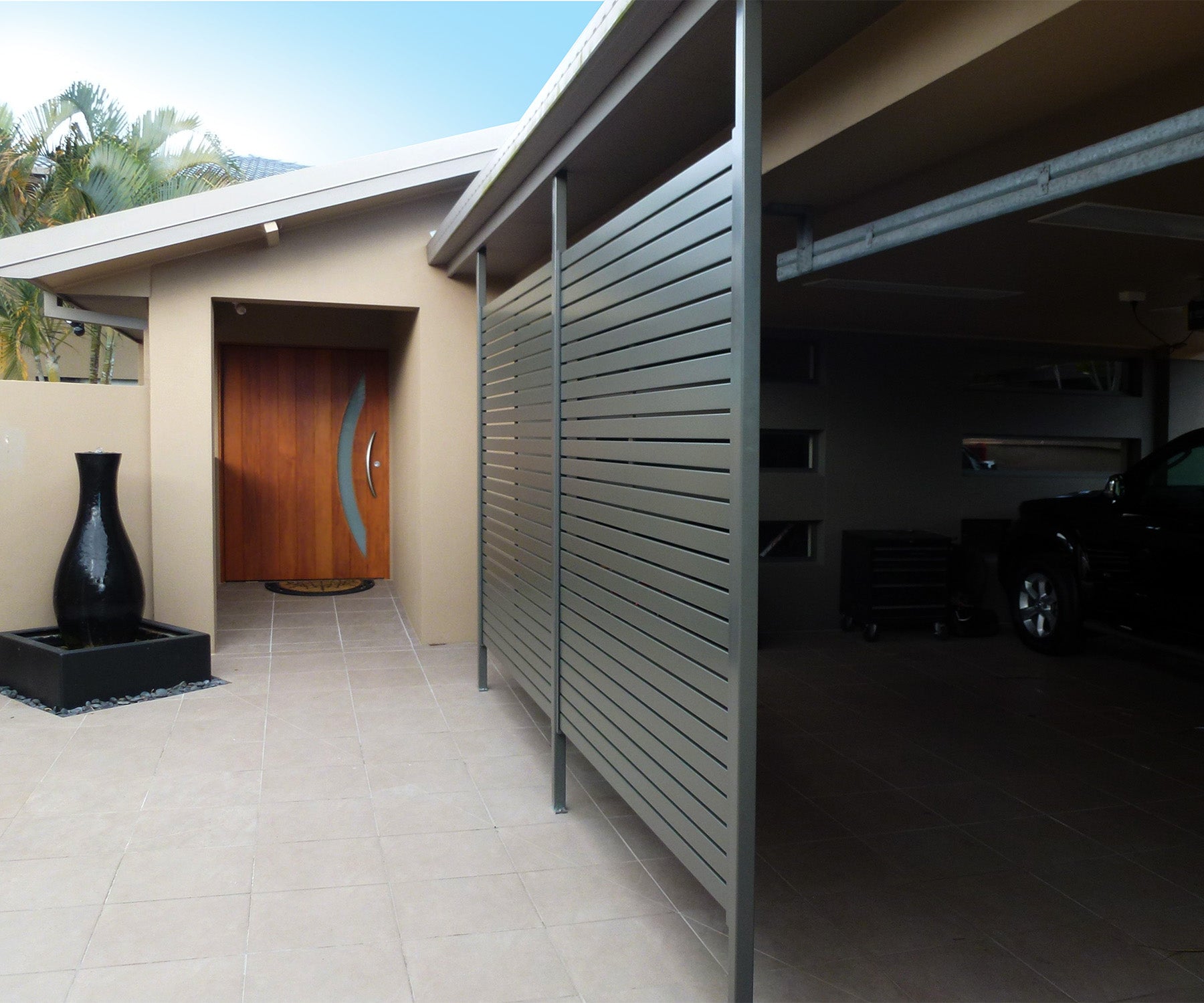 Aluminium Slat Carport