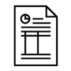 Technical data sheet icon