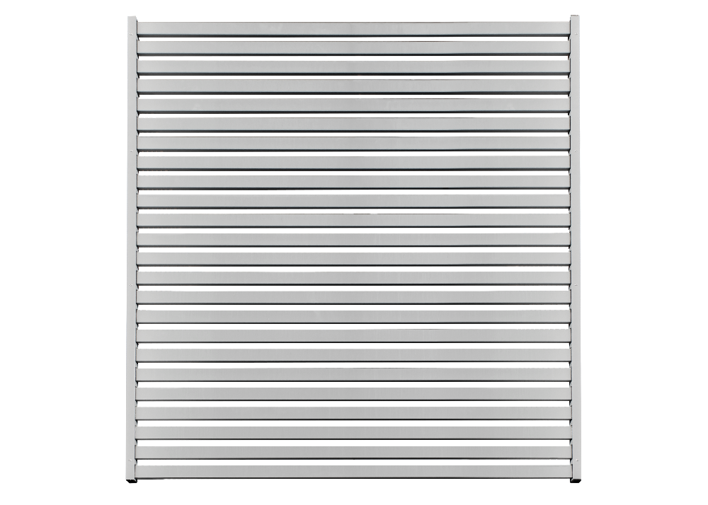 Aluminium Privacy Screen for Patios, Carports and Fencing Infills from the Clik'n'Fit Collection.