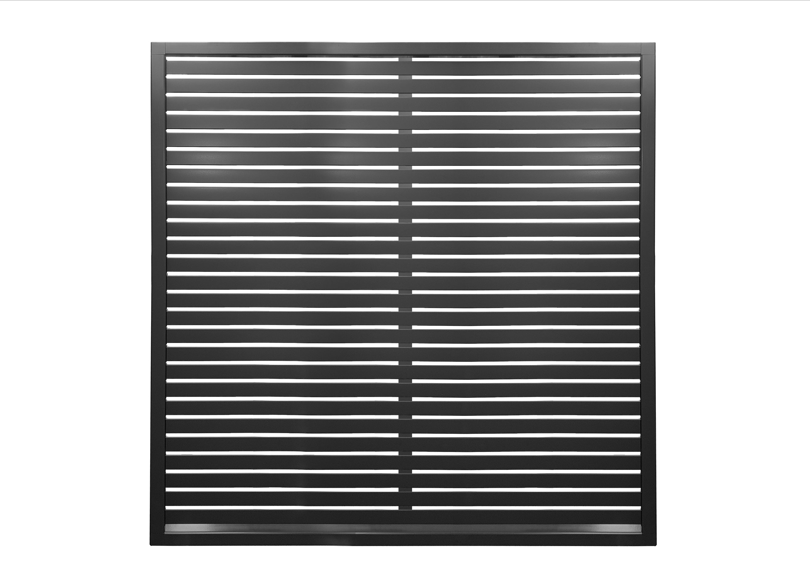 COLORBOND® Slat Driveway Gate | 1650W x 1800H | 24mm Gap