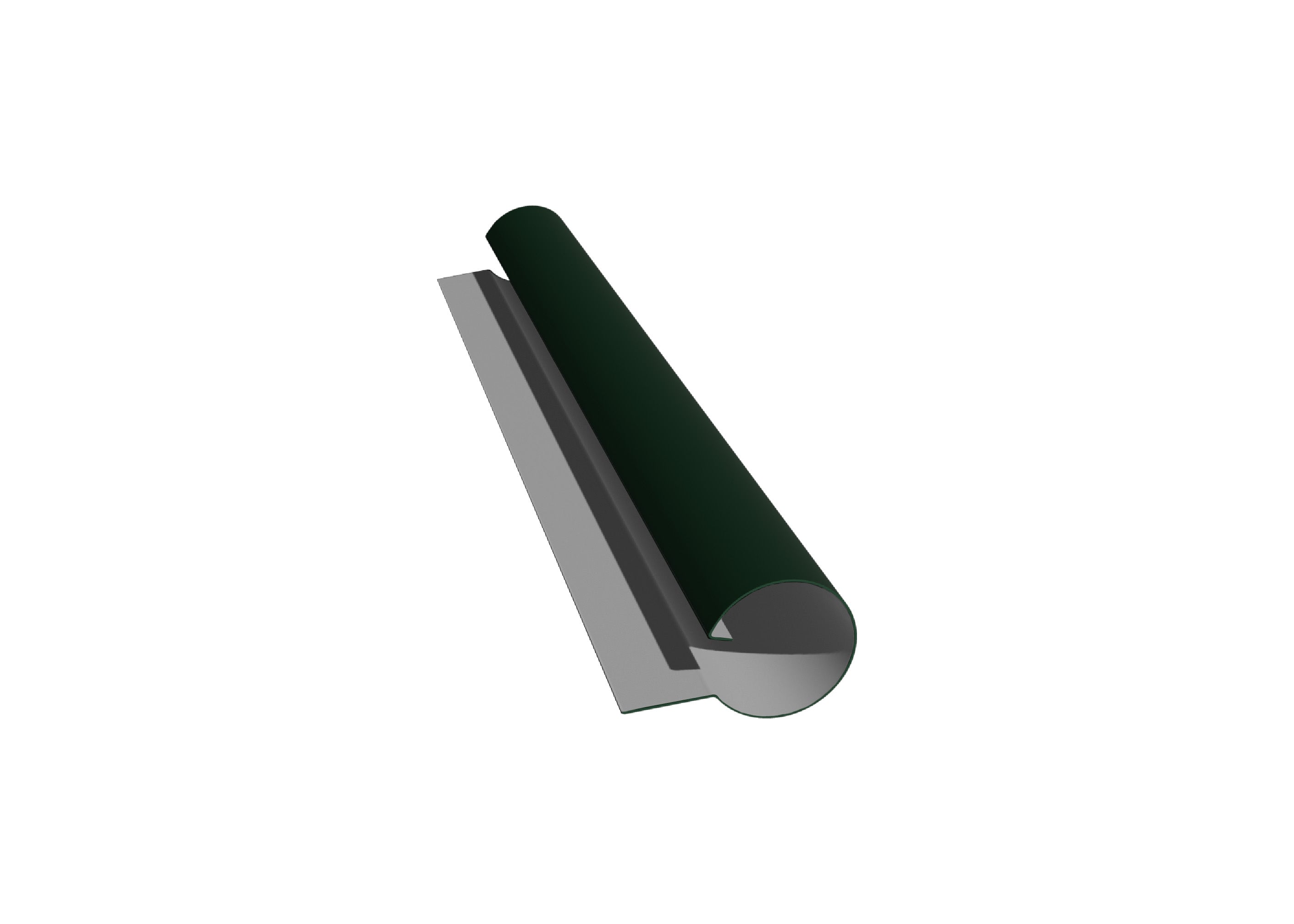 Gable Roll for COLORBOND Window Hood in Cottage Green