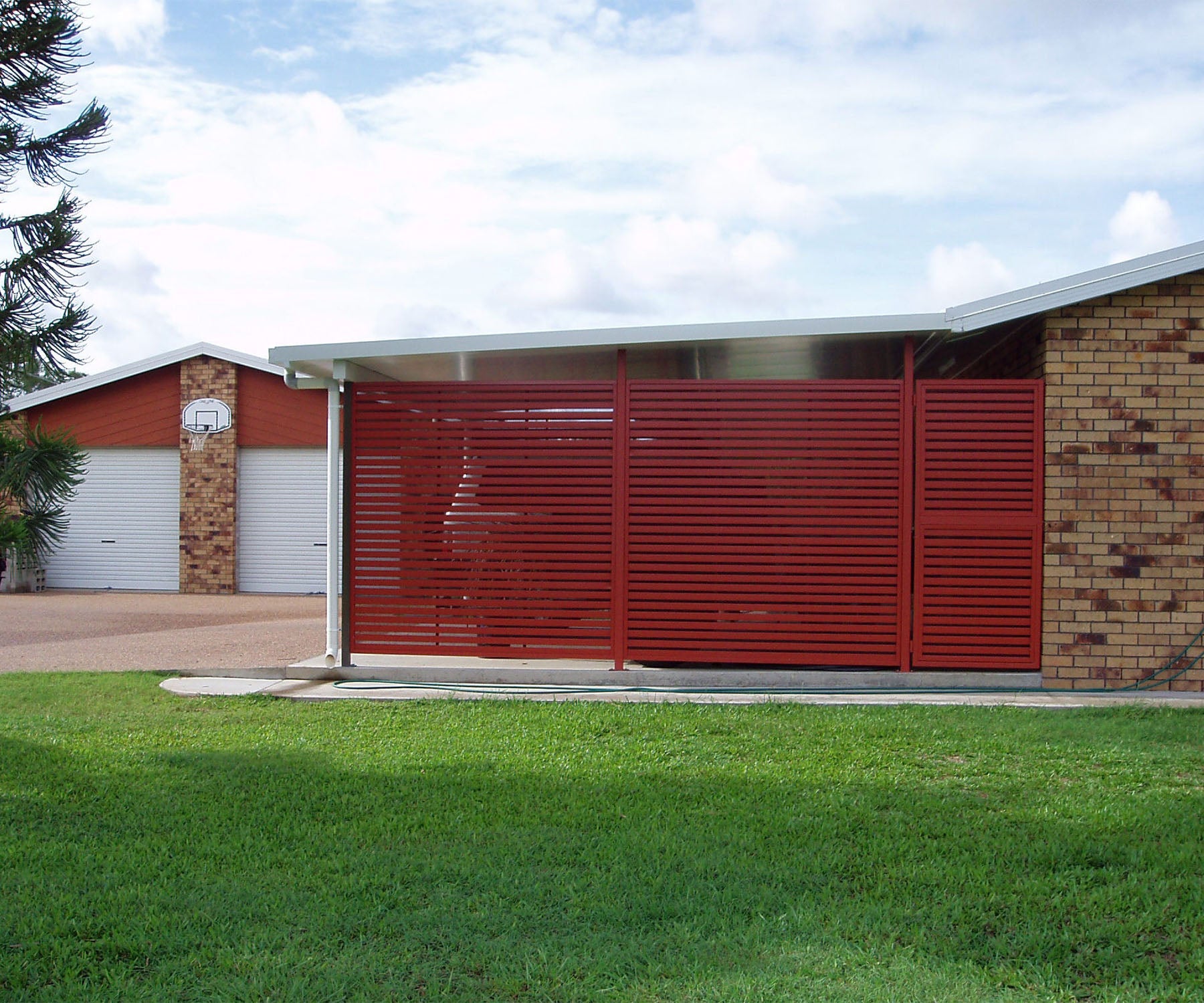 Colorbond Slat Carport