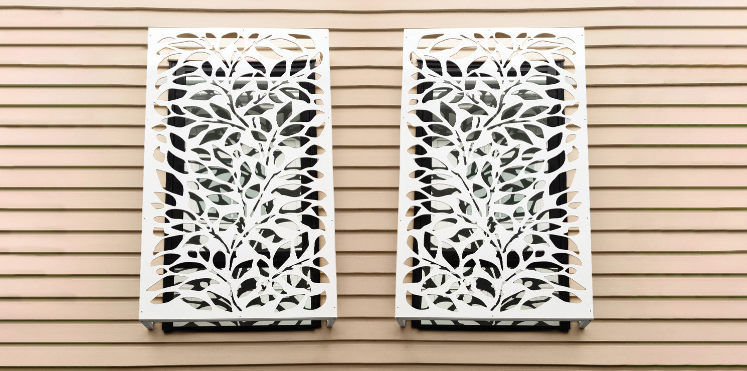 Decorative Metal Wall Panels - Interior and Exterior - Great for fence –  Moxie & Metal